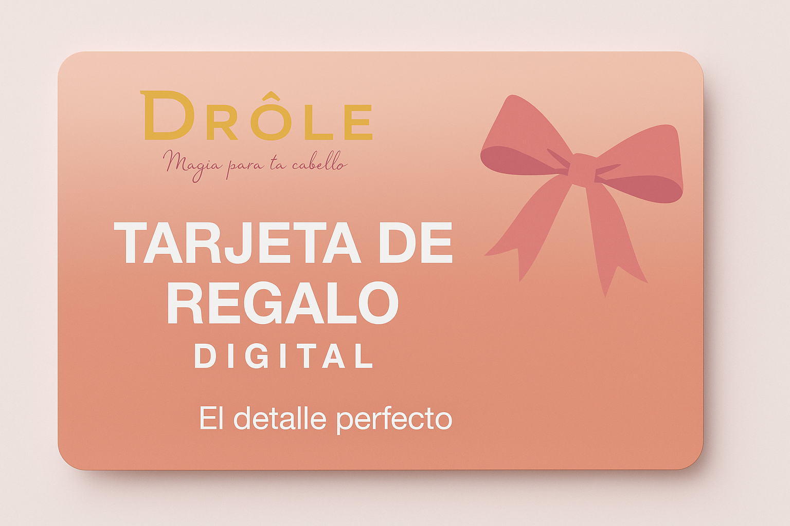 Tarjeta de Regalo Digital Drôle